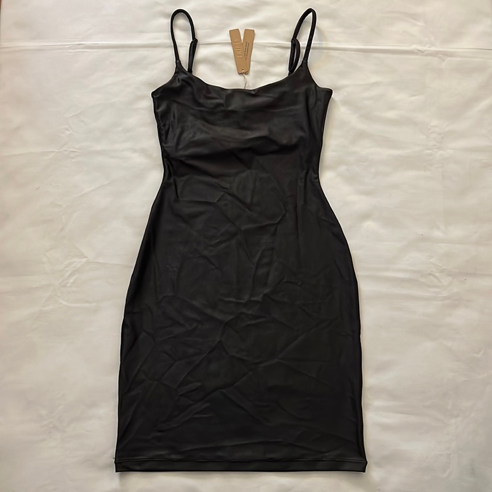 SKIMS SHINE JERSEY MINI DRESS